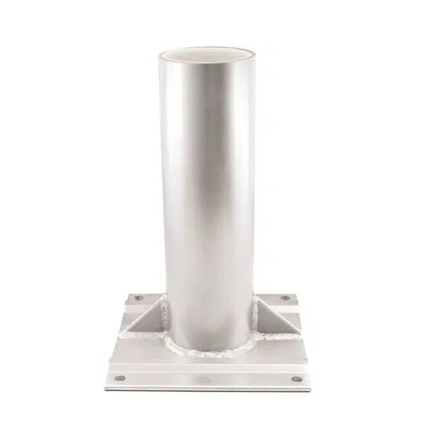 Titan Aluminum Deck Mount for 3" OD Flagpole base DM20