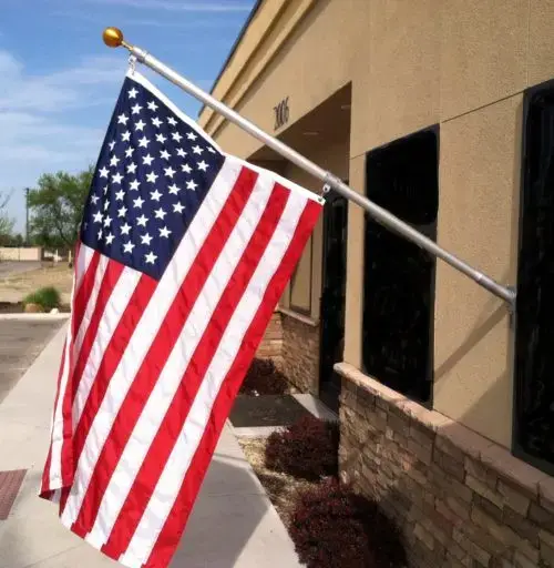 Titan 6' Super Heavy Duty Flagpole Kit for your House